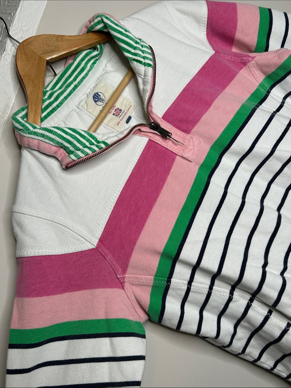 Vintage Quarter Zip Pullover - Picture 8 of 9
